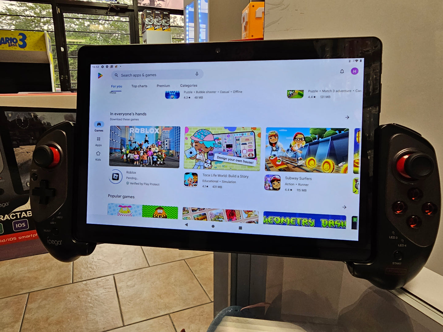 New Tab 10" Vortex HD Console