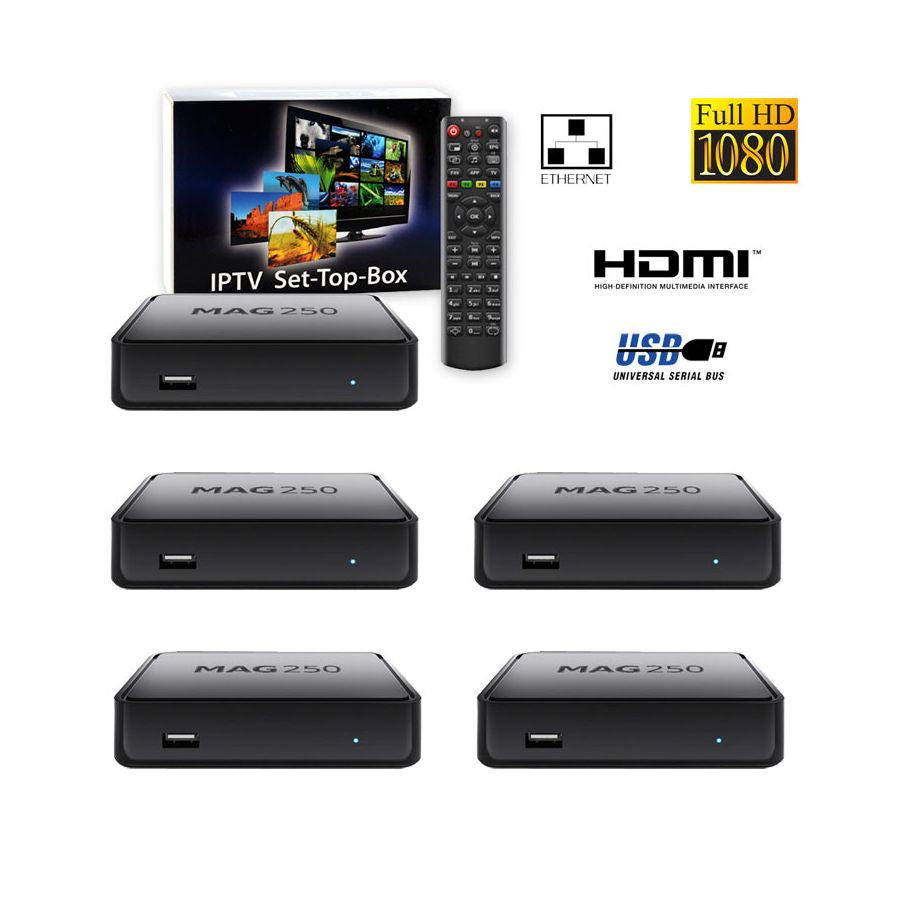 Mag 250 IPTV Box