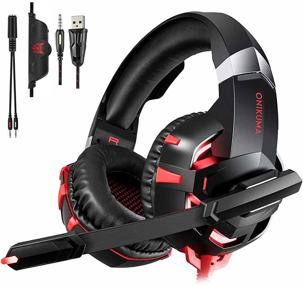 Runmus gaming headset xbox one headset with 7.1 best sale surround sound