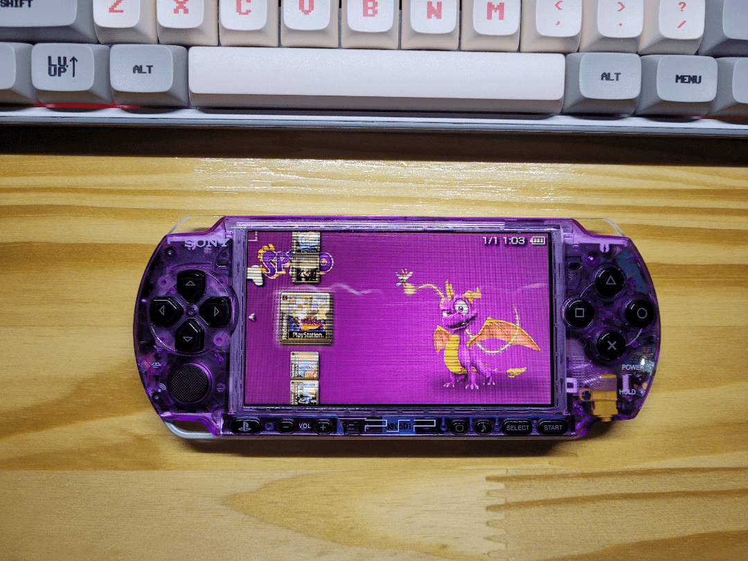 Psp 3000 Clear + Bulto Gratis