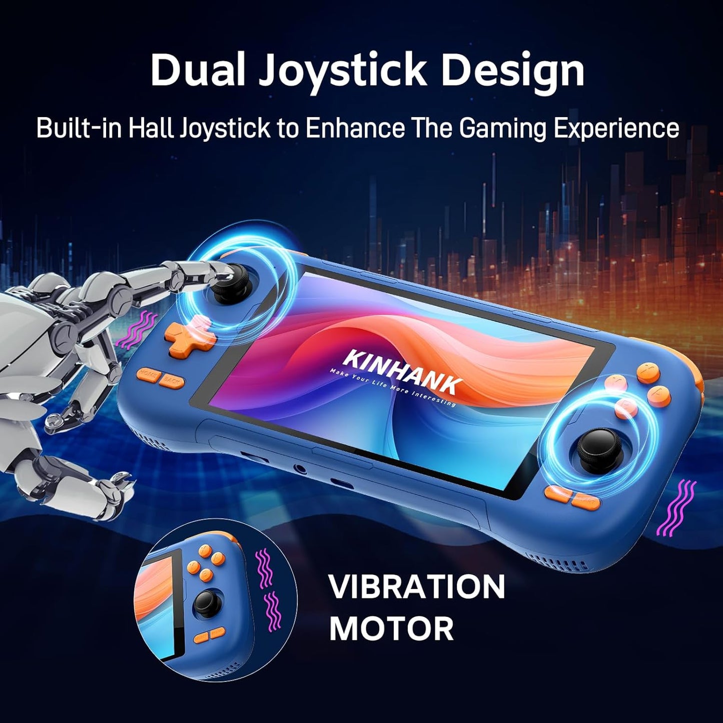 New K56 Android Handheld Console 128gb + 128GB SD
