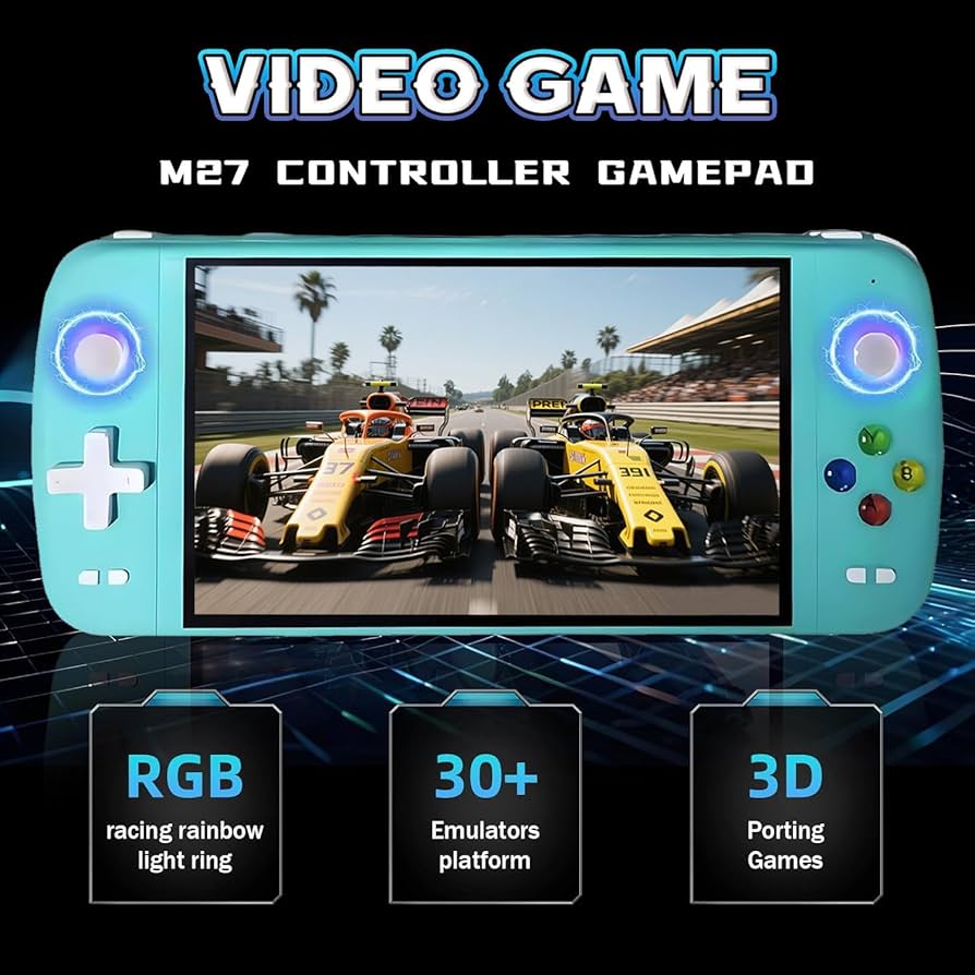 New M27 HD + 2 Controles inalámbricos