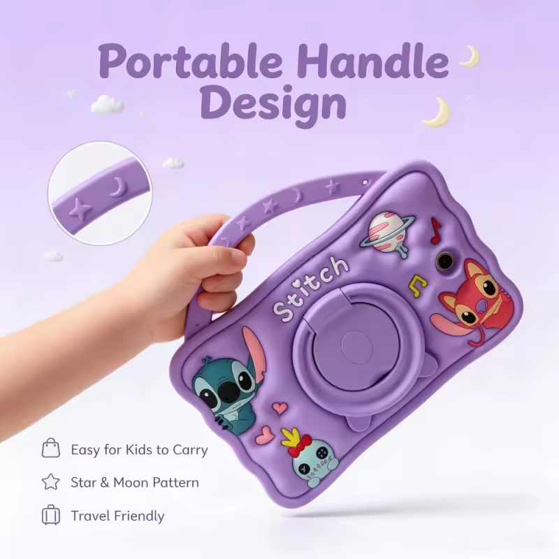 Tablet kid 8" HD + Cartoon Cover
