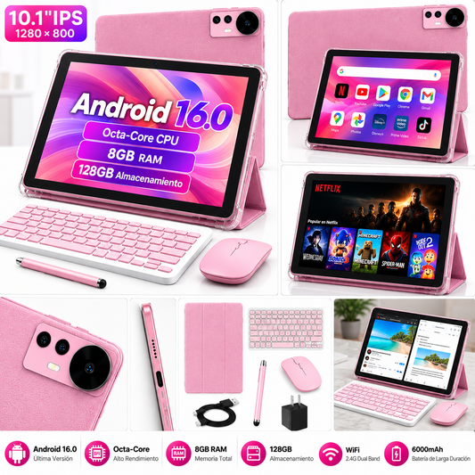 Tablet Veidoo T620 Android 16 10.1" IPS (Combo)