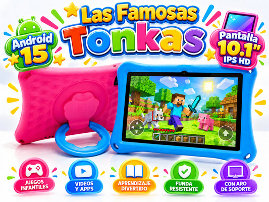 Tablet Kids 10.1"                        ( Las Famosas Tonkas)