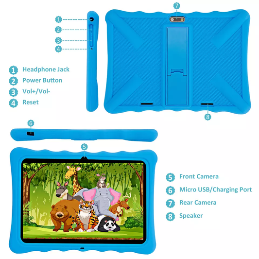 Tablet Kids 10.1" HD Veidoo