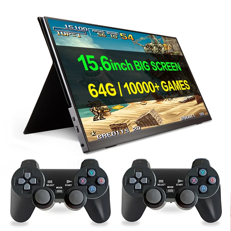 15.6" Game monitor + 10,000 Games
