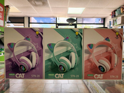 Cat Headphones Bluetooth