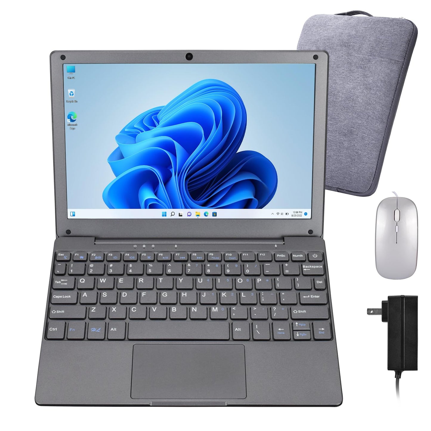 Mini Laptop Windows 11 Gris