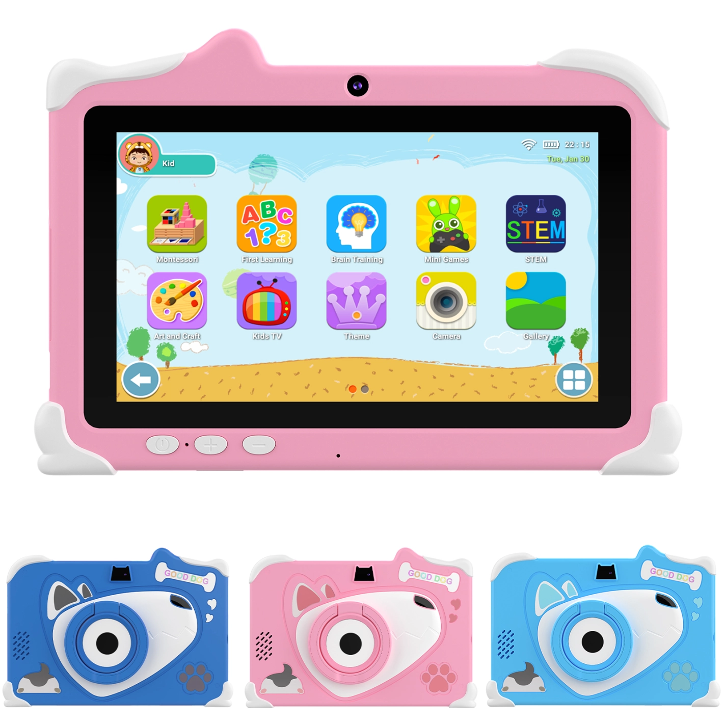 Tablets Dogs Kids