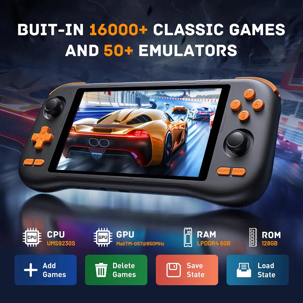 New K56 Android Handheld Console 128gb + 128GB SD