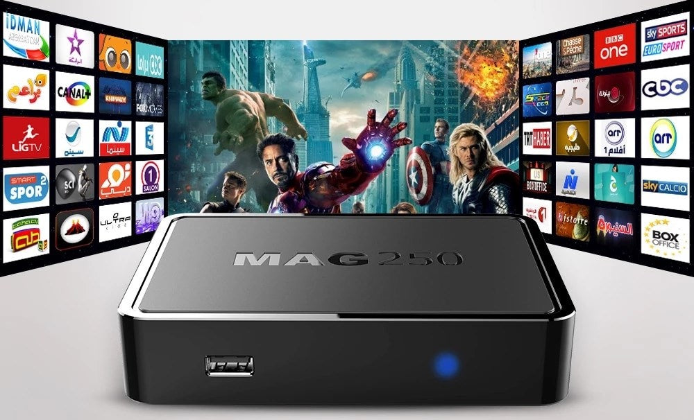 Mag 250 IPTV Box