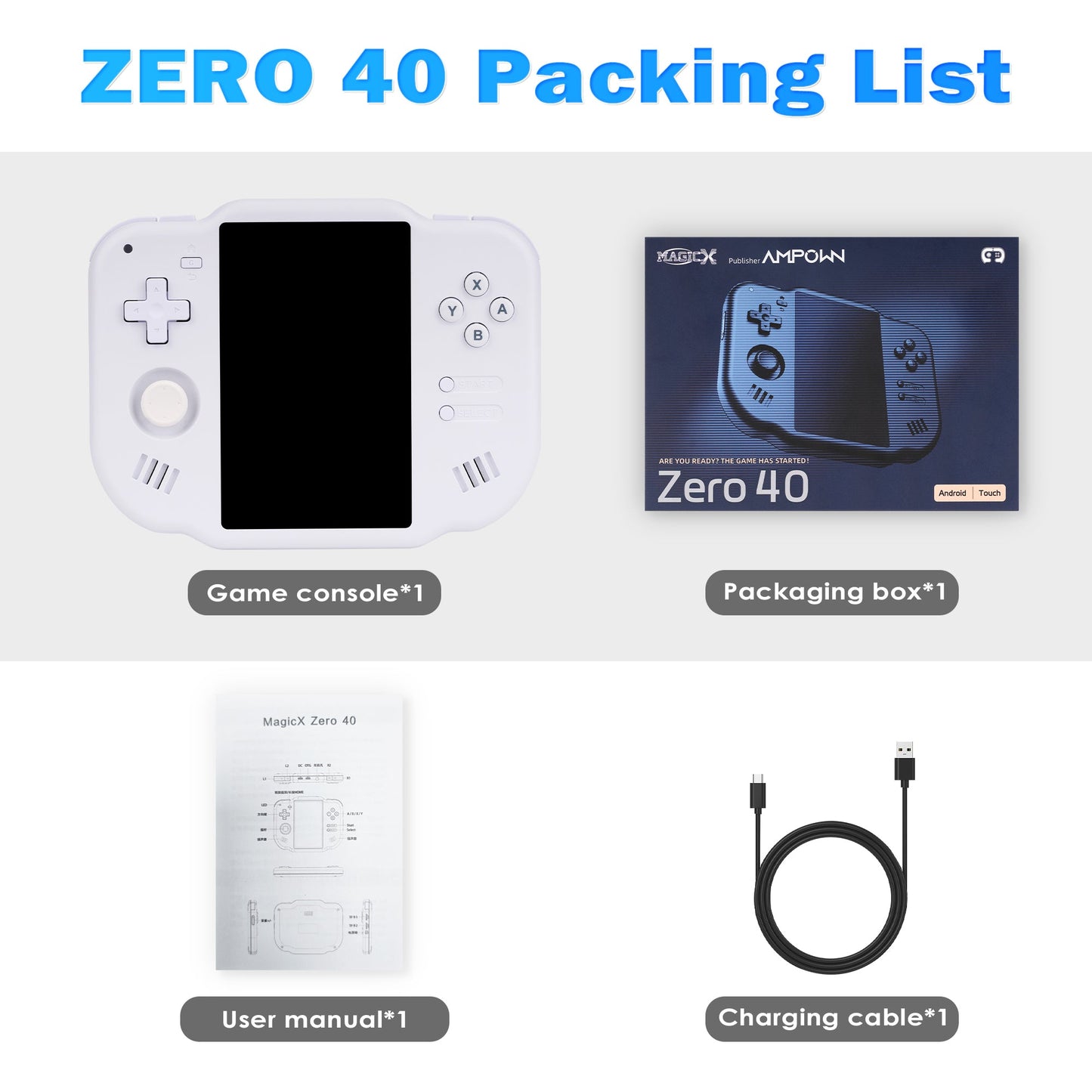 MagicX Zero 40 128gb