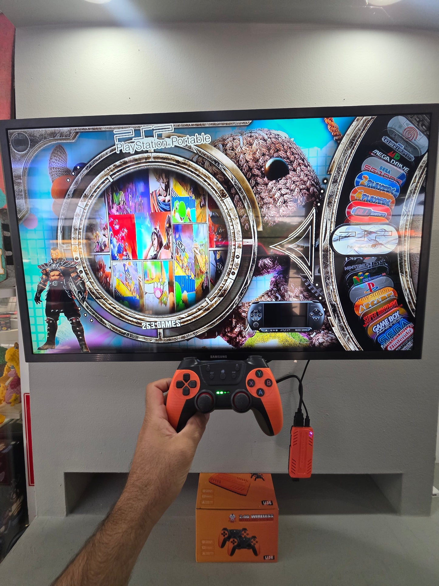 U36 Retro Game Stick