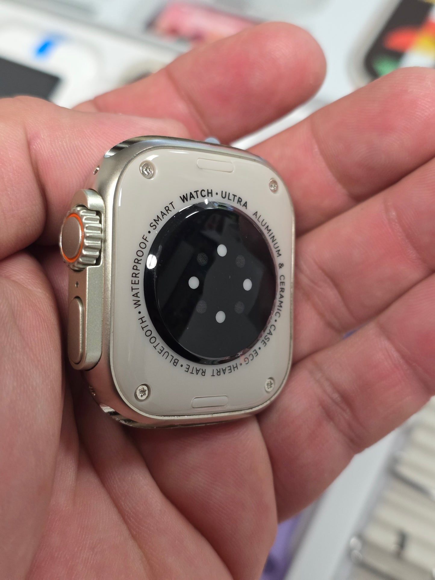 Combo de Smartwatch+ Earpods + 4 correas